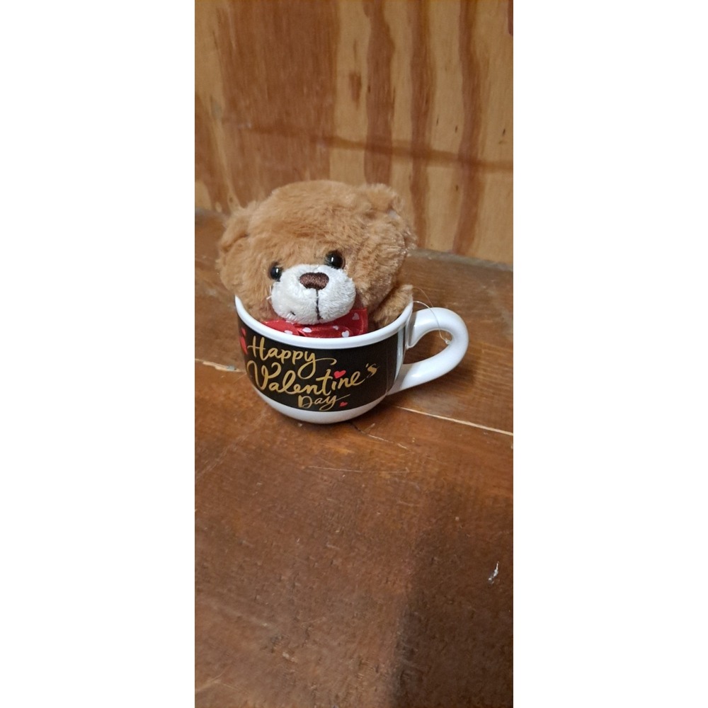 Happy Valentine's Day Mug With Bear‎